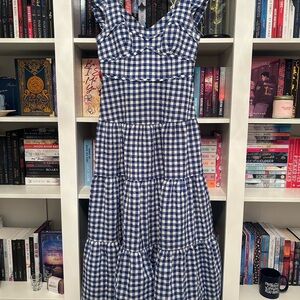 Kate Spade Gingham Tiered Dress (2)